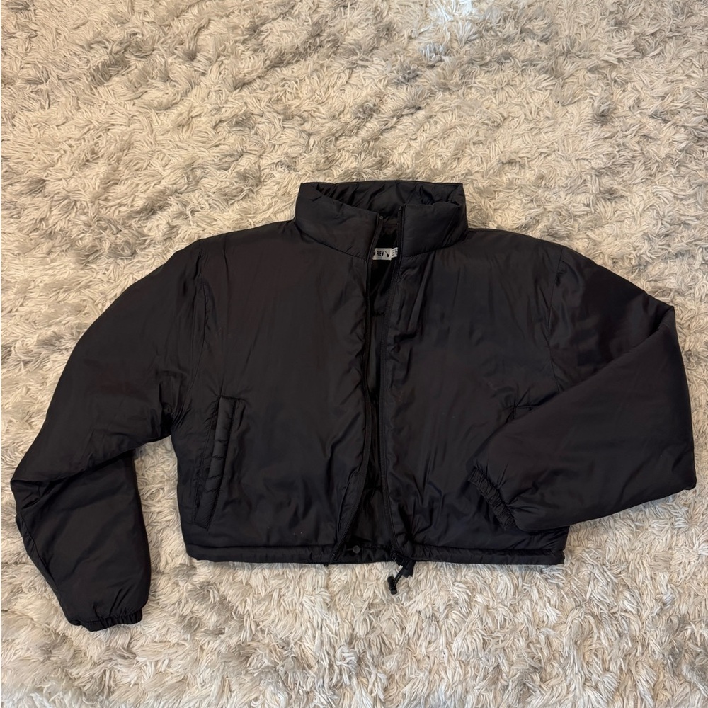 The Rockn Rev Cropped Puffer Jacket